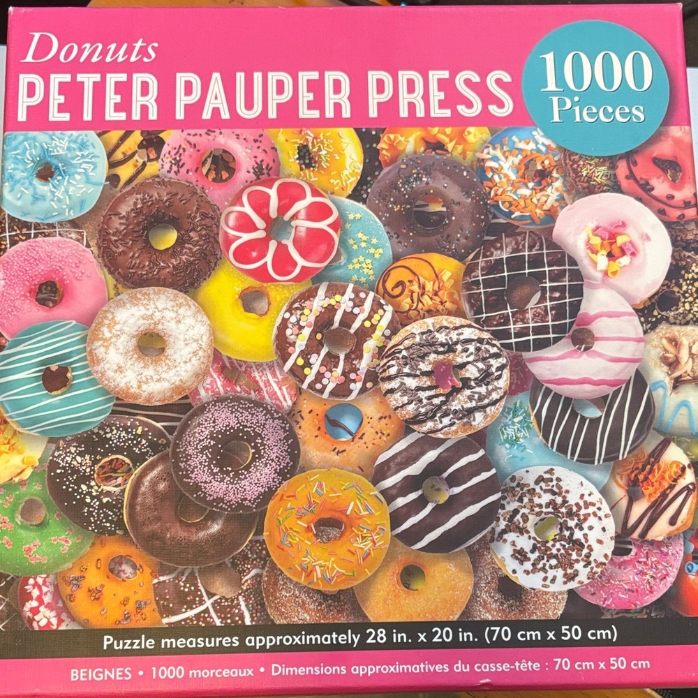 Donuts Puzzle - 1000 Pieces Peter Pauper